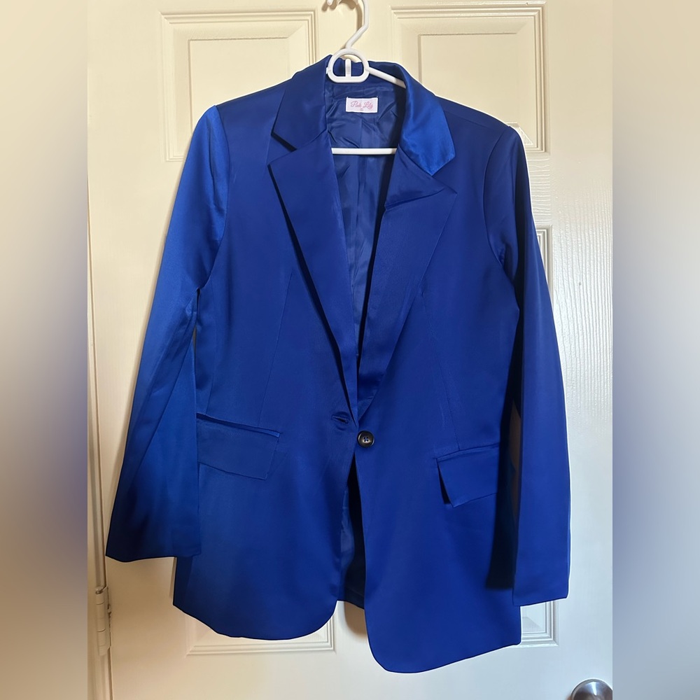 Royal blue blazer